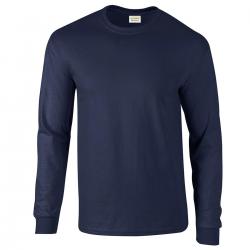 Ultra Cotton  6 oz. Long-Sleeve T-Shirt - Navy