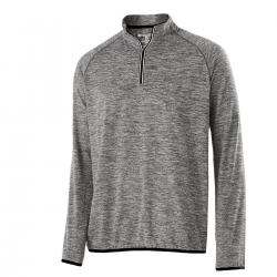 Holloway Style 222500 Force Training Top Carbon Heather/Black