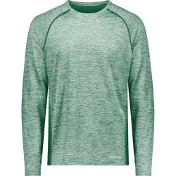 Electrify Coolcore Long Sleeve Tee Dark Green Heather