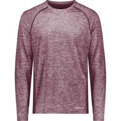 Electrify Coolcore Long Sleeve Tee Maroon Heather