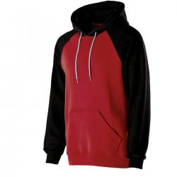 Holloway Banner Hoodie Red/Black 