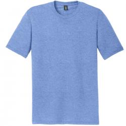 District Made Mens Perfect Tri Crew Tee.  Maritime Frost
