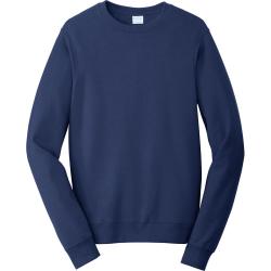 Port & Company Fan Favorite Fleece Crewneck Sweatshirt Team Navy