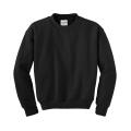 Heavy Blend 8 Oz. 50/50 Fleece Crew - Black - Medium