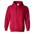 Heavy Blend 8 Oz. 50/50 Hood - Red - Large