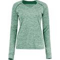 Ladies Electrify Coolcore Long Sleeve Tee Dark Green Heather Medium