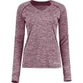 Ladies Electrify Coolcore Long Sleeve Tee Maroon Heather Medium