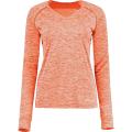 Ladies Electrify Coolcore Long Sleeve Tee Orange Heather Medium