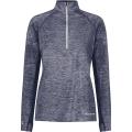 Ladies Electrify Coolcore 1/2 Zip Pullover Navy Heather Large