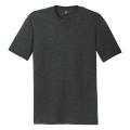 District Made Mens Perfect Tri Crew Tee Black Frost Small