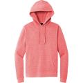 District Perfect Tri Fleece Pullover Hoodie Red Frost Large